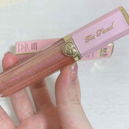 リッチ&ダズリン ハイシャイン スパークリング リップグロス/Too Faced/リップグロスを使ったクチコミ(1枚目)
