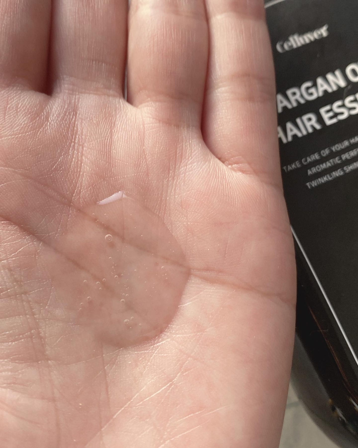 アルガンオイルヘアエッセンス/CELLUVER/ヘアオイルを使ったクチコミ(4枚目)