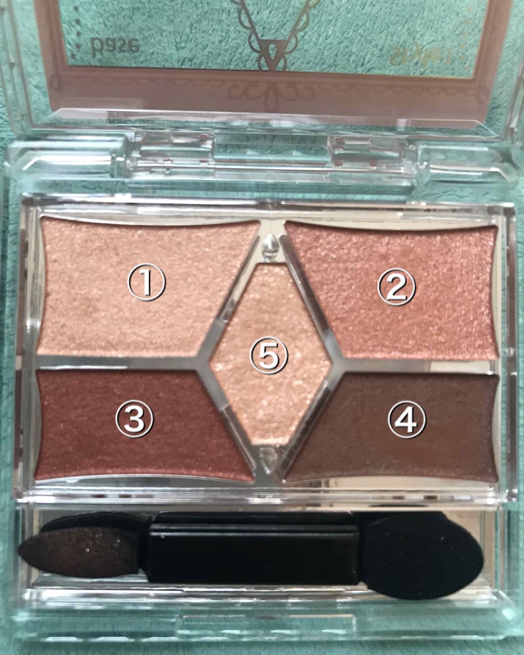 【旧品】パーフェクトスタイリストアイズ/キャンメイク/アイシャドウパレットを使ったクチコミ（2枚目）