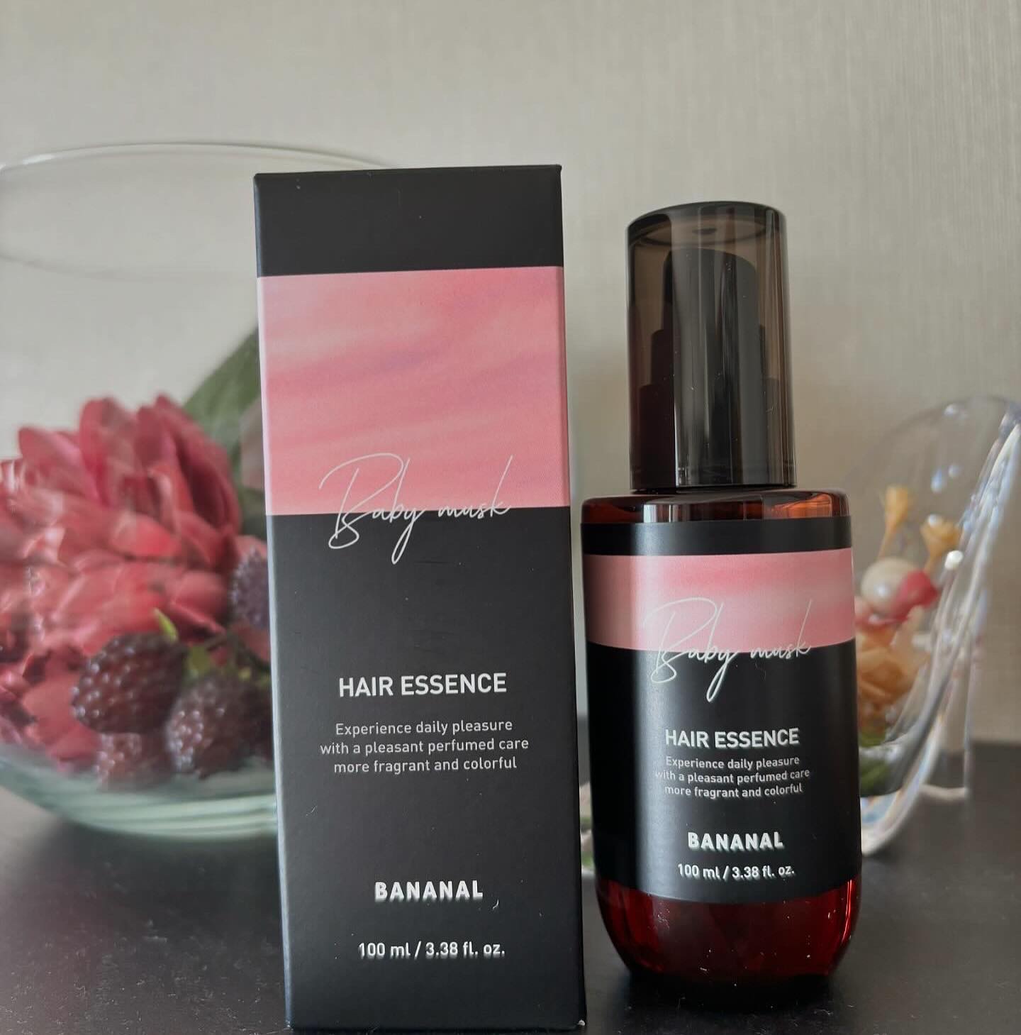 パフュームド ヘアエッセンス Baby Musk/BANANAL/アウトバストリートメントを使ったクチコミ（1枚目）