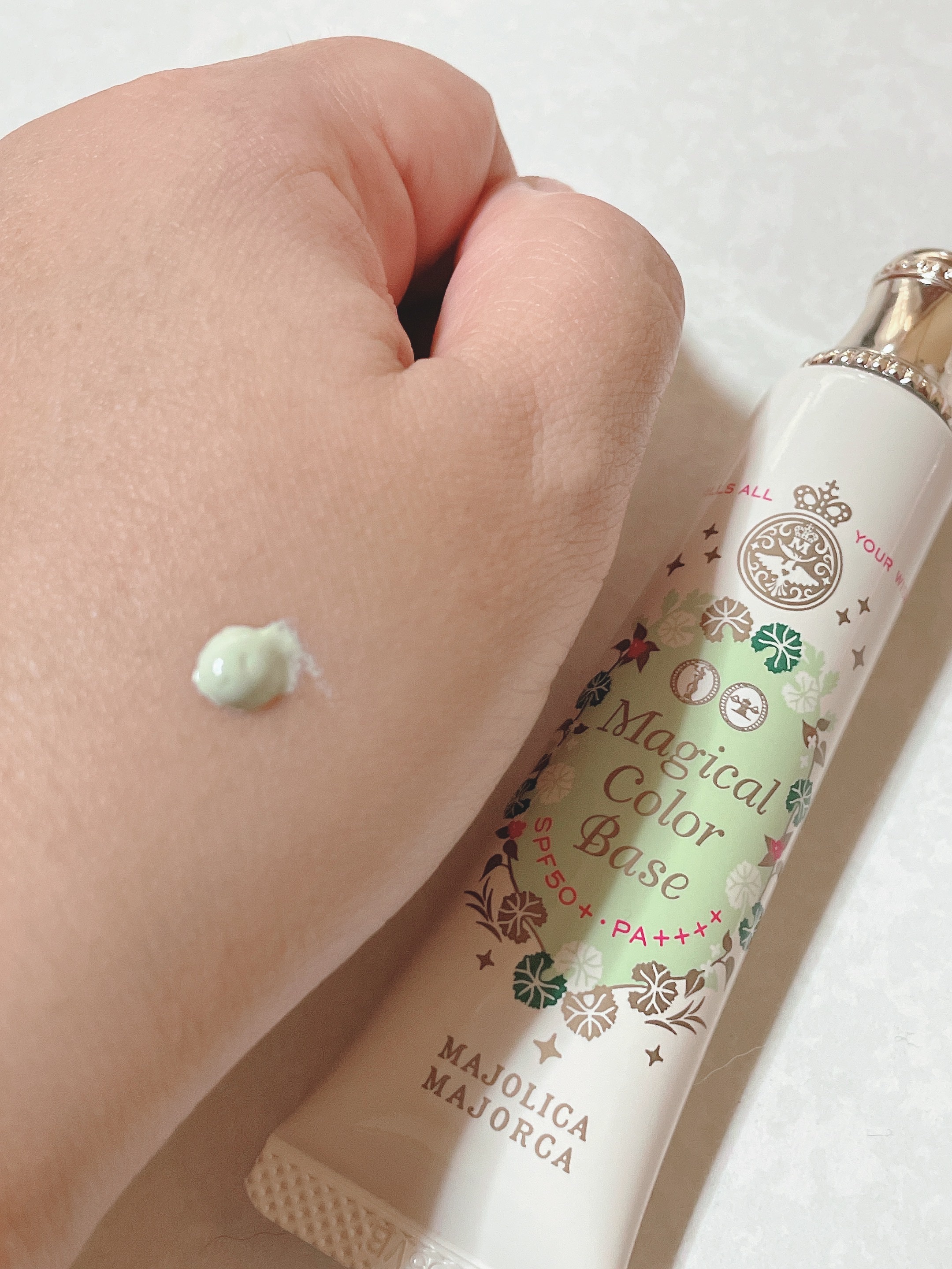 マジカルカラーベース/MAJOLICA MAJORCA/化粧下地を使ったクチコミ（3枚目）
