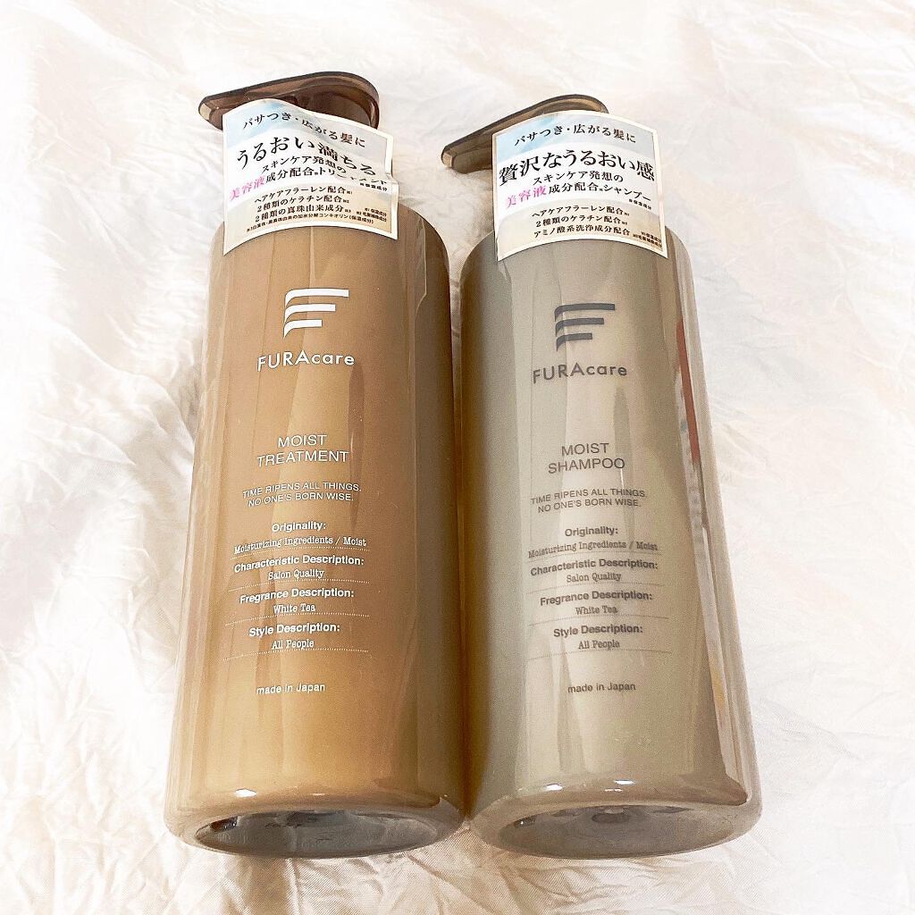 モイストシャンプー／トリートメント シャンプー本体/FURAcare/市販シャンプーを使ったクチコミ（1枚目）