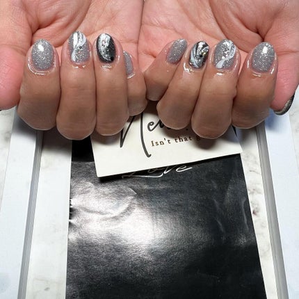 cst on LIPS 「#❄️#glitter#glitternails#ギラギラ過ぎ..」(1枚目)