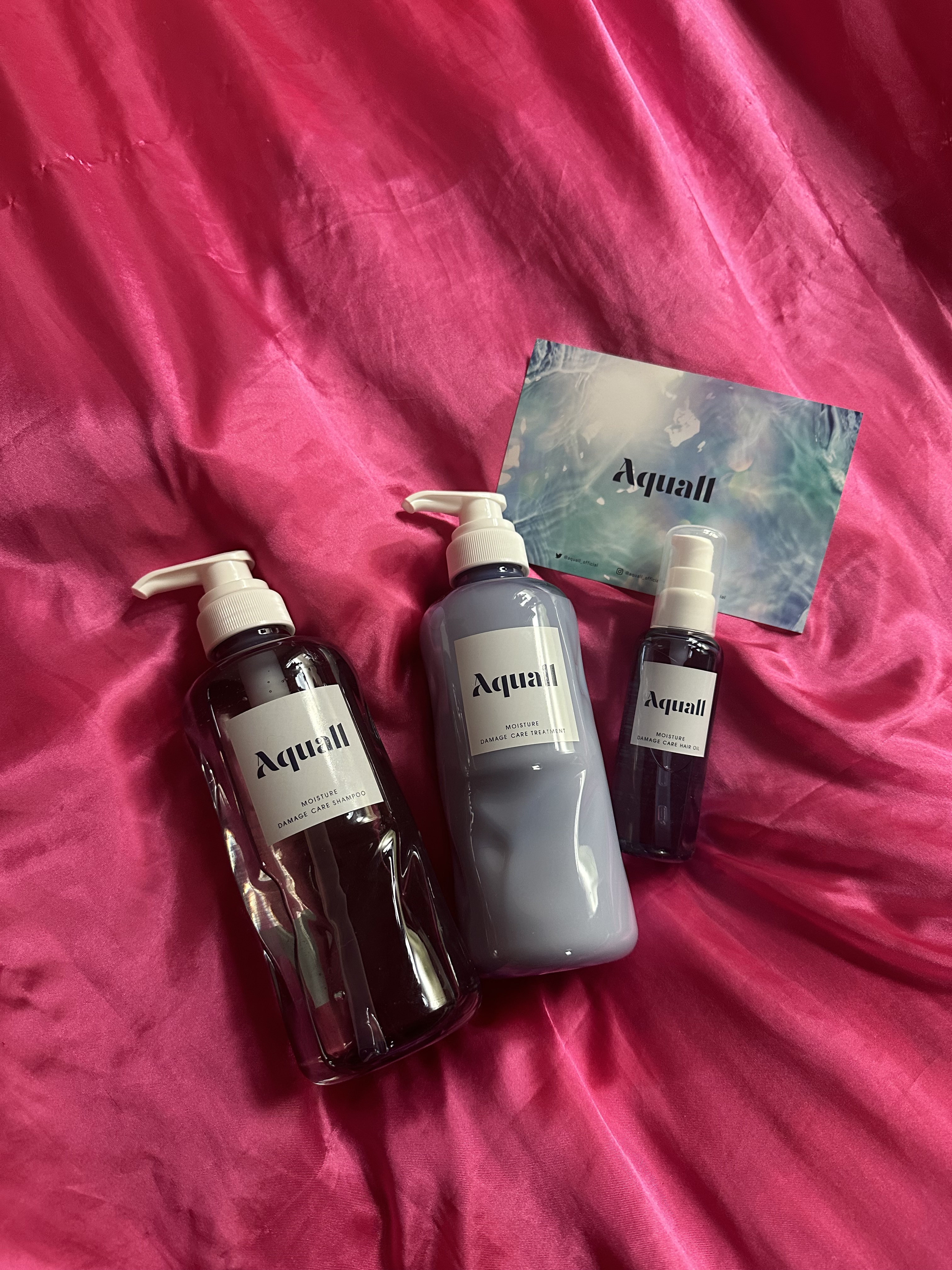 モイスチャーダメージケア シャンプー/トリートメント/Aquall/市販シャンプーを使ったクチコミ（1枚目）