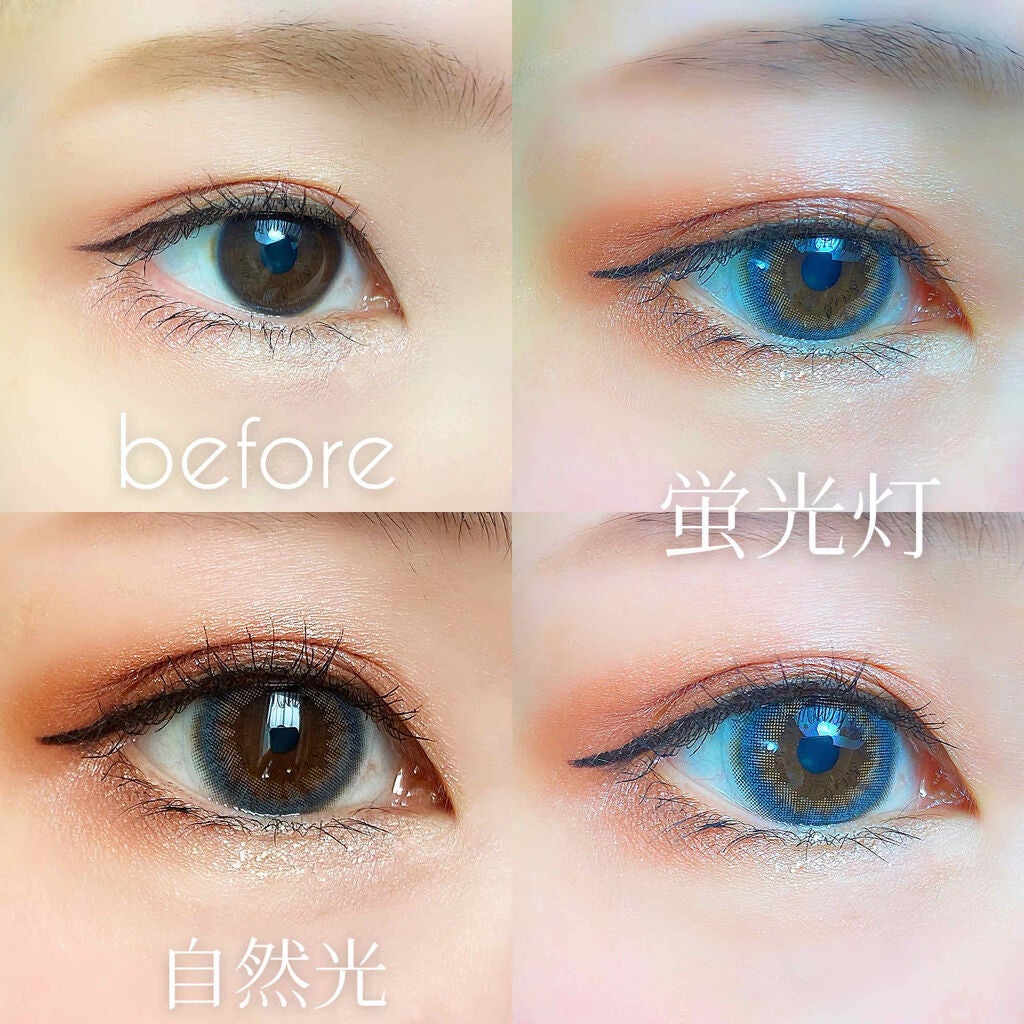 モテコン ガールズワンデー/モテコン/ワンデー(1DAY)カラコンを使ったクチコミ(2枚目)