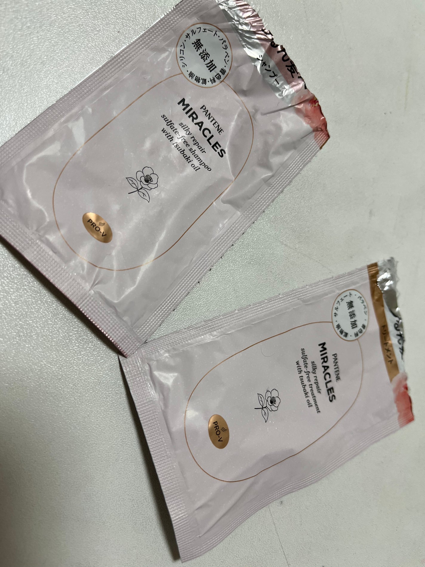 ミラクルズ サルフェート無添加&ジェントルリペア ボンドリペア シャンプー/トリートメント/パンテーン/市販シャンプーを使ったクチコミ(1枚目)