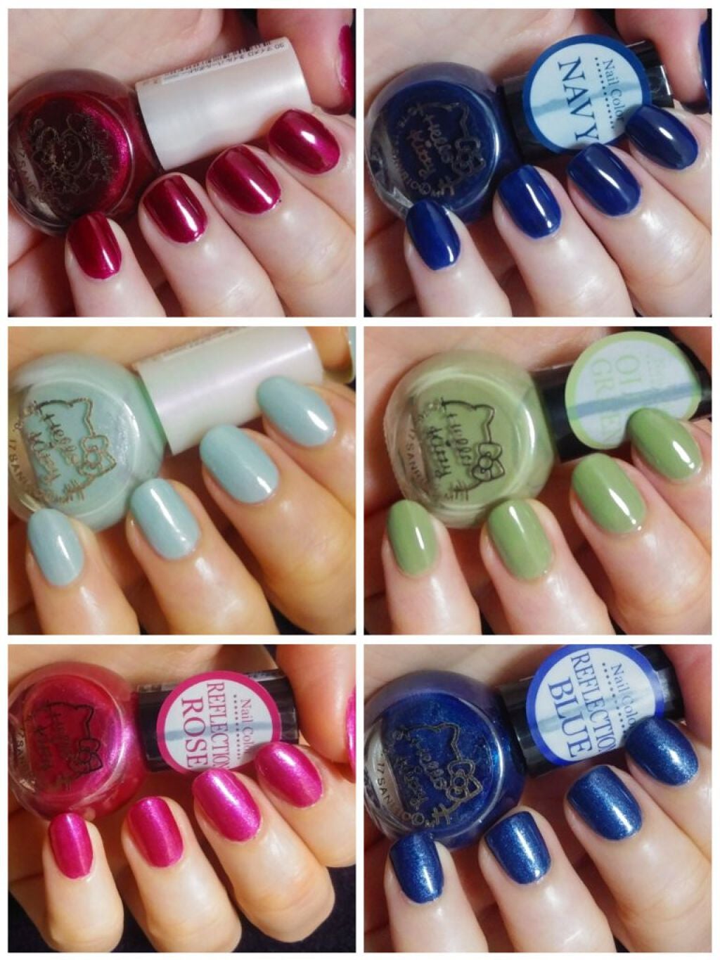 サンリオネイル/DAISO/マニキュアを使ったクチコミ(5枚目)