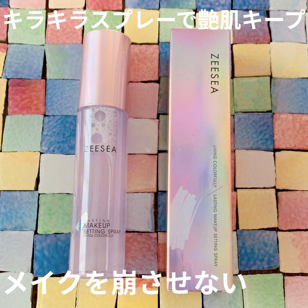 メタバースピンクシリーズ ローリンスターメイクキープスプレー/ZEESEA/ミスト状化粧水を使ったクチコミ(1枚目)