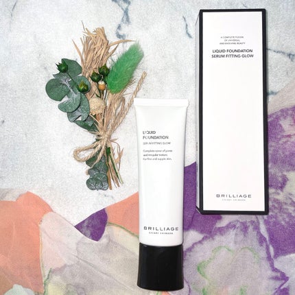 リキッドファンデーション セラム フィッティング グロウ/ブリリアージュ/リキッドファンデーションを使ったクチコミ(9枚目)