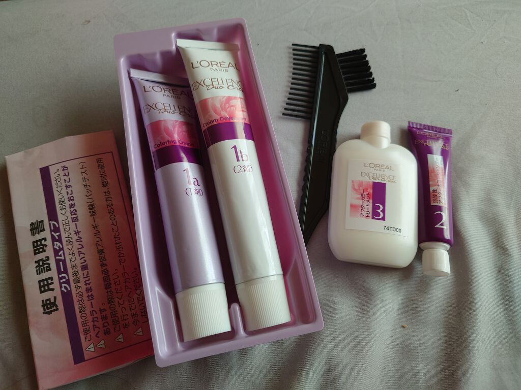 エクセランス R クリームタイプ /ロレアル パリ/ヘアカラーを使ったクチコミ(3枚目)