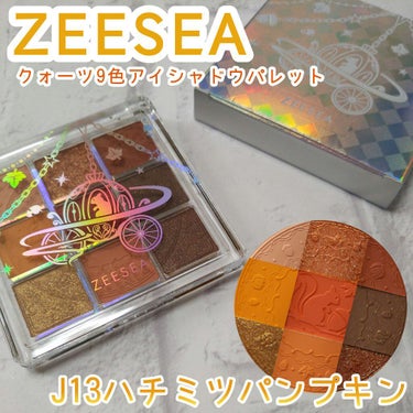 クォーツ 9色アイシャドウパレット（ドリームランドアイシャドウ）/ZEESEA/パウダーアイシャドウを使ったクチコミ（1枚目）