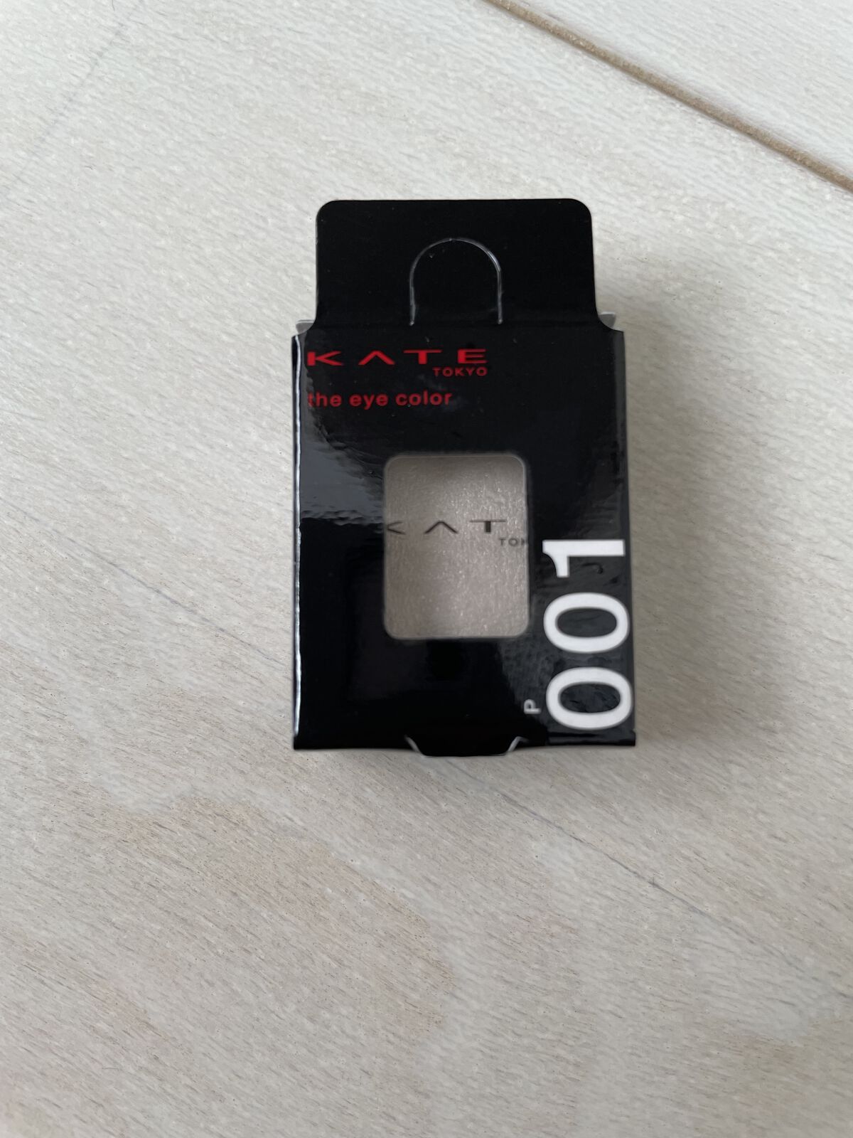ケイト ザ アイカラー 001 ホワイト/KATE/単色アイシャドウを使ったクチコミ（1枚目）