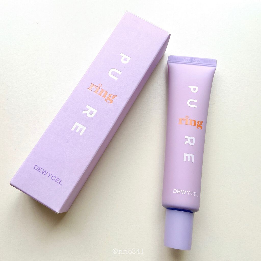 ピュアリングクリーム/DEWYCEL/化粧下地を使ったクチコミ(2枚目)