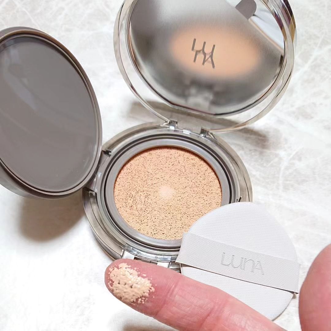 ブラーカバークッション/LUNA/クッションファンデーションを使ったクチコミ(4枚目)