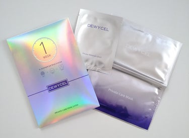 韓国ブランド「DEWYCEL（デュイセル）」の集中ケアマスクを、使ってみたよ♪

■ DEWYCEL Private Care Mask 
（デュイセル プライベートケアマスク） 

敢えて1週間に1度