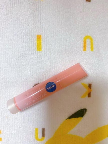 モイストピュアカラーリップ/ニベア/リップクリームを使ったクチコミ(1枚目)