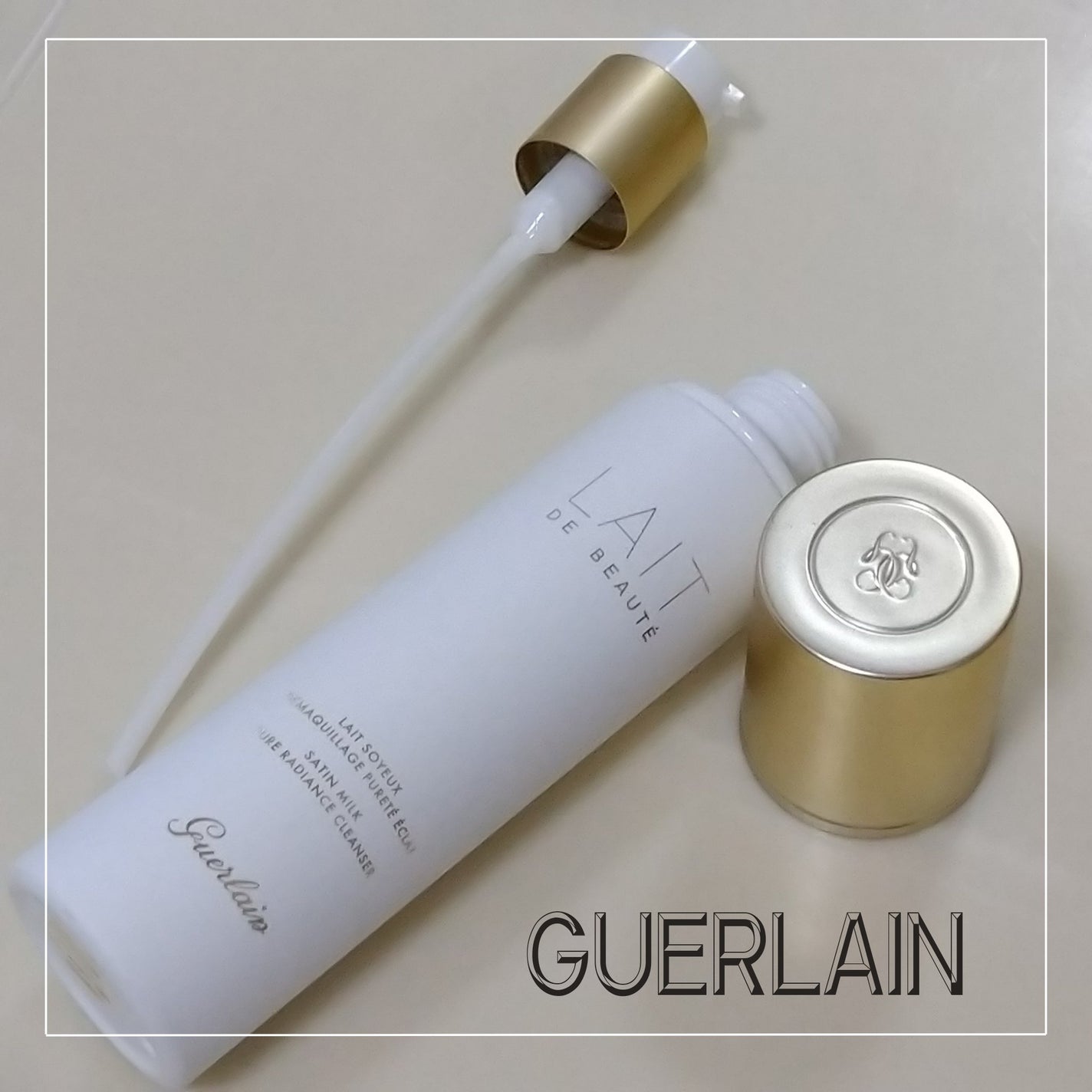 クレンジング ミルク/GUERLAIN/ミルククレンジングを使ったクチコミ(1枚目)
