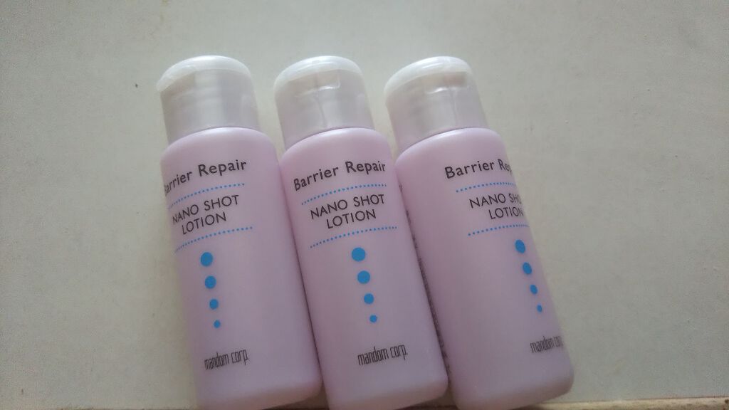 ナノショットローション/バリアリペア/化粧水を使ったクチコミ(1枚目)