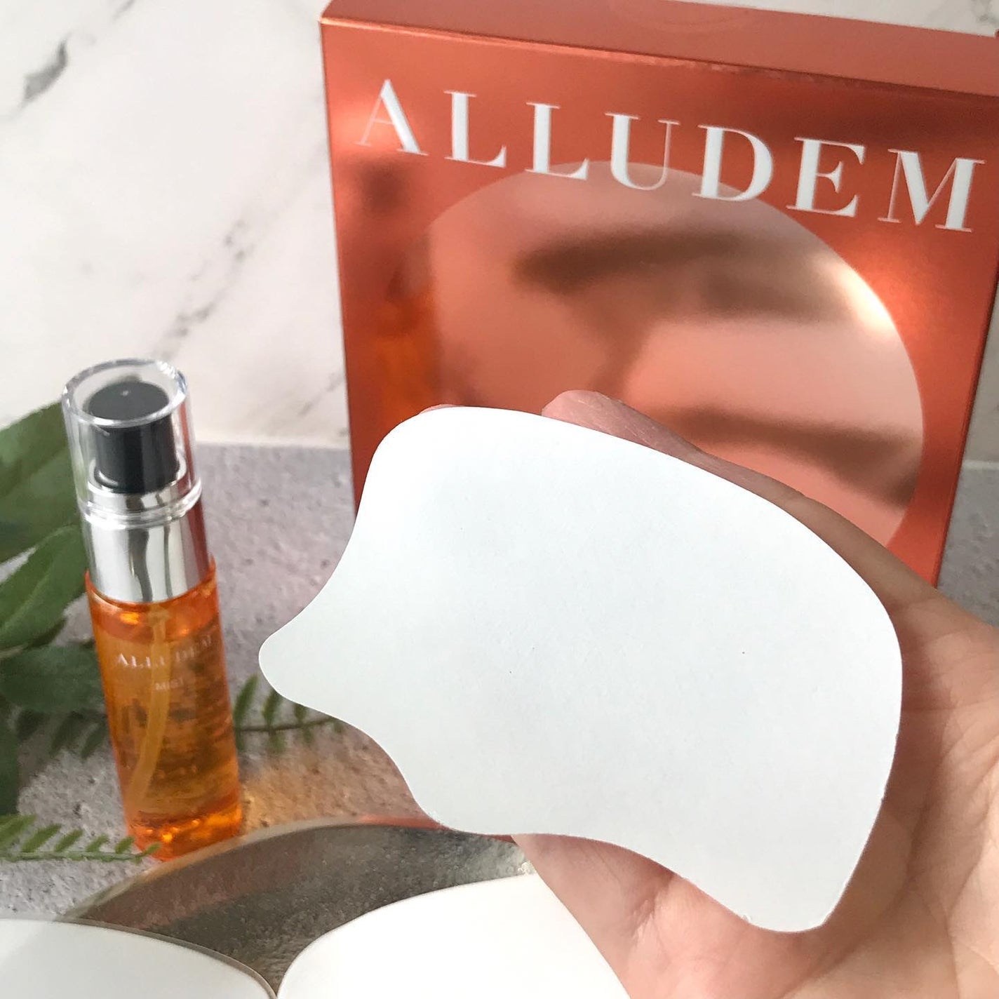 Derma Lift Mask/ALLUDEM/スキンケアキットを使ったクチコミ(3枚目)