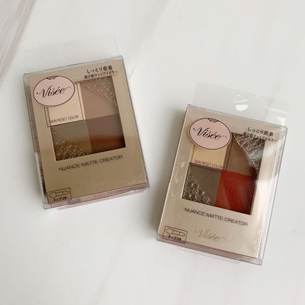 ニュアンス マット クリエイター/Visée/アイシャドウパレットを使ったクチコミ(1枚目)