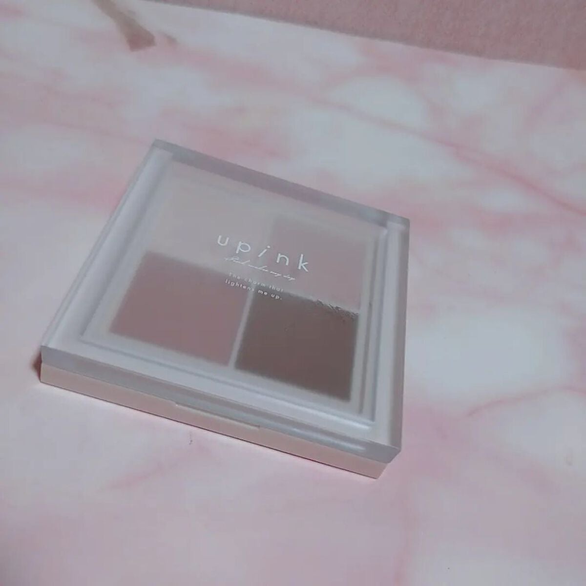 シャインオンステージアイパレット/upink/アイシャドウパレットを使ったクチコミ(1枚目)