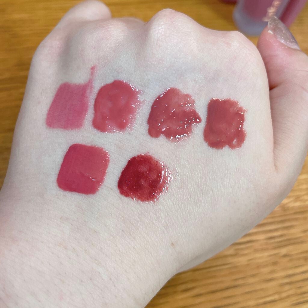 ジューシーラスティングティント/rom&nd/リップティントを使ったクチコミ(2枚目)