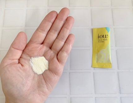 SF洗顔パウダー/iow/洗顔パウダーを使ったクチコミ(4枚目)