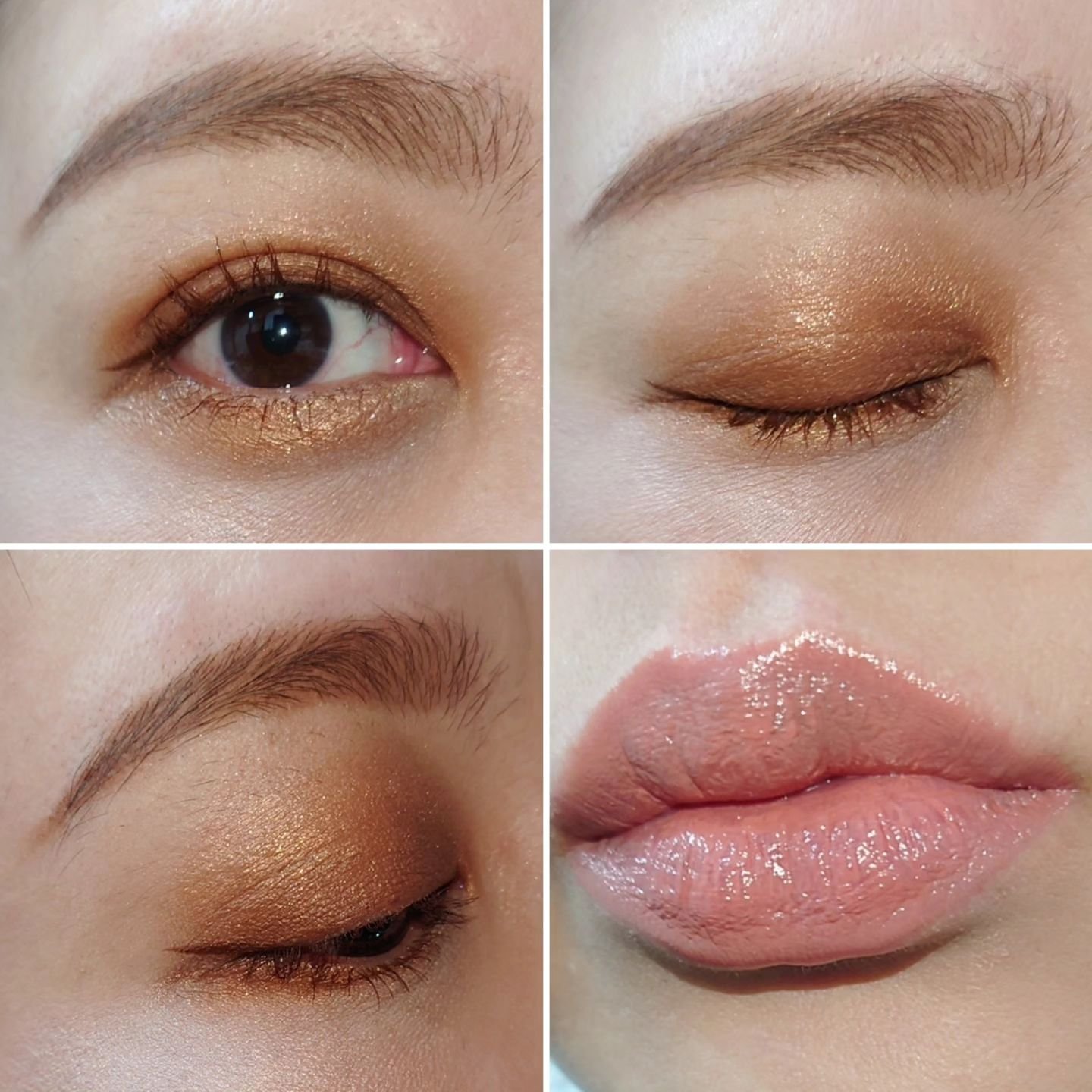 RMK シンクロマティック アイシャドウパレット EX-06 ヴァイブラント（数量限定）/RMK/アイシャドウパレットを使ったクチコミ（2枚目）