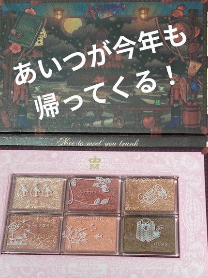ナイストゥミーチュートランク/MAJOLICA MAJORCA/アイシャドウパレットを使ったクチコミ(1枚目)