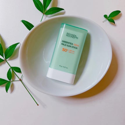 グリーンティー CICA マイルド サンスティック/ラウンドアラウンド/日焼け止めスティックを使ったクチコミ(2枚目)