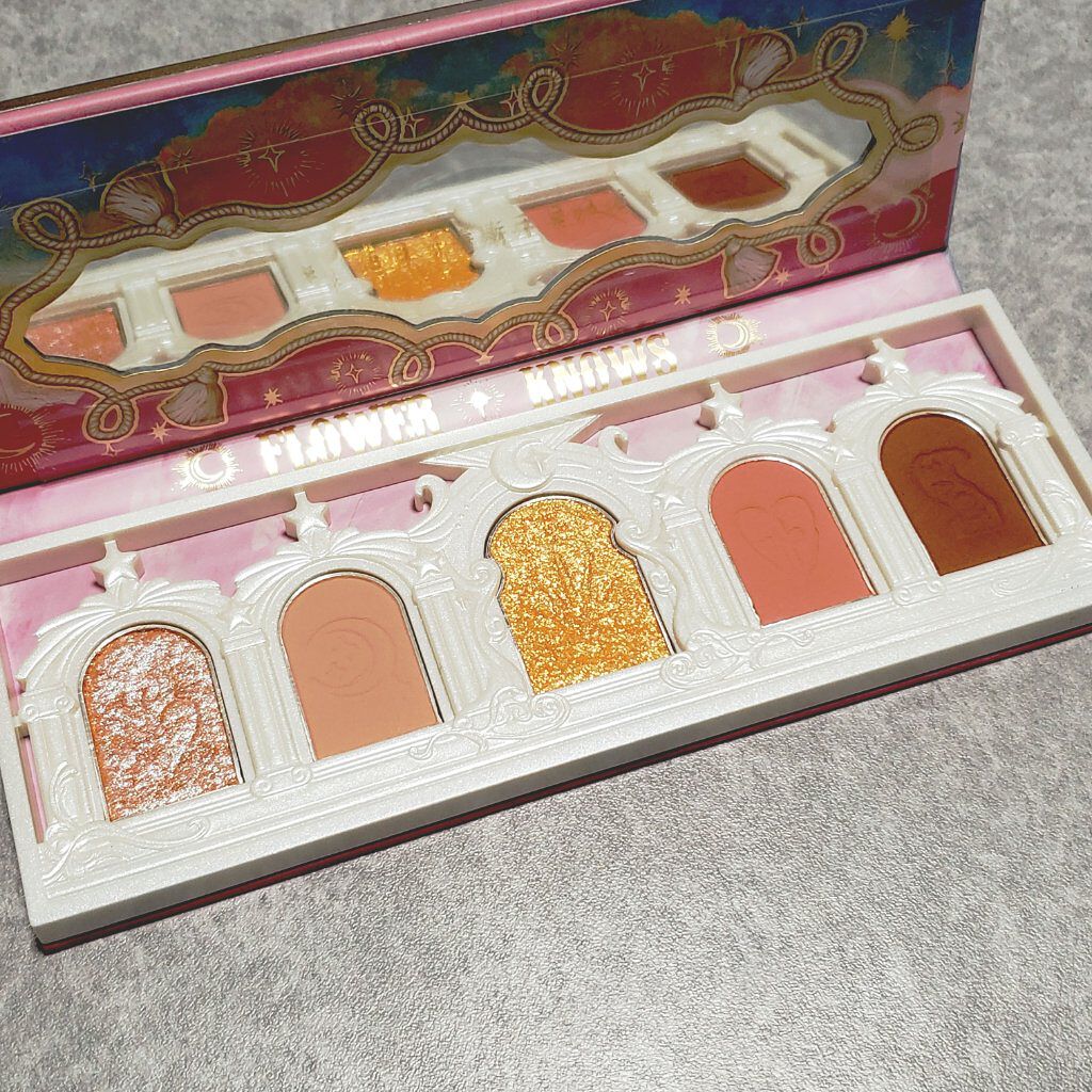 ユニコーンシリーズ アイシャドウパレット/FlowerKnows/アイシャドウパレットを使ったクチコミ(4枚目)