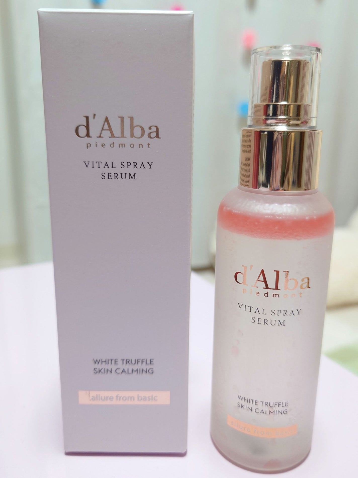 ダルバ ホワイトトリュフバイタルスプレーセラム/ダルバ/ミスト状化粧水を使ったクチコミ(1枚目)