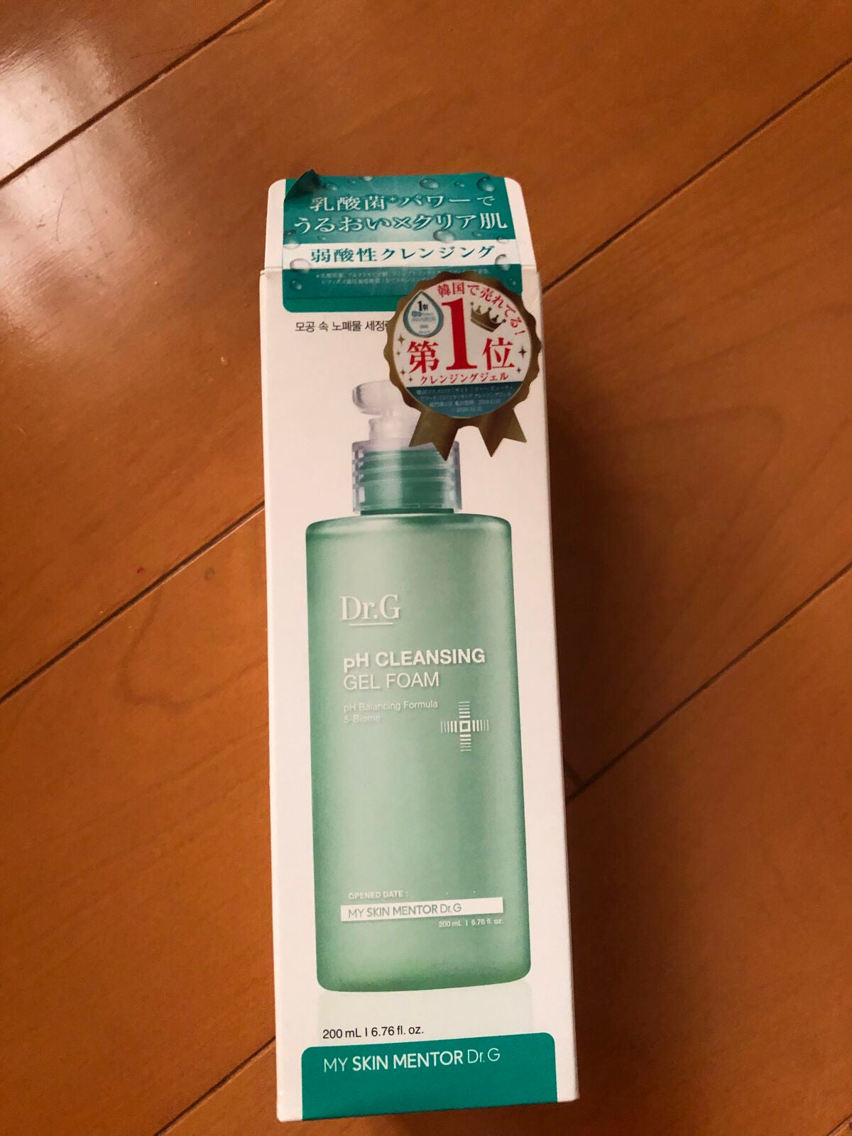 弱酸性クレンジングジェルフォーム/Dr.G/その他洗顔料を使ったクチコミ(1枚目)