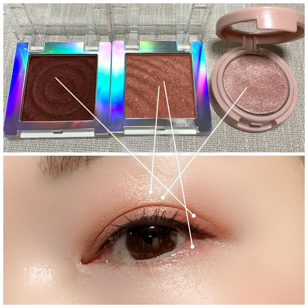 ピクニック エアームースアイズ/ETUDE/ジェル・クリームアイシャドウを使ったクチコミ（2枚目）