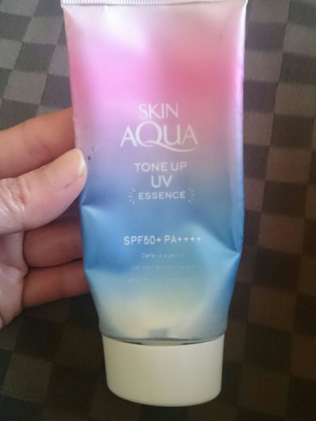 スキンアクア トーンアップUVエッセンス/スキンアクア/日焼け止めクリームを使ったクチコミ(1枚目)