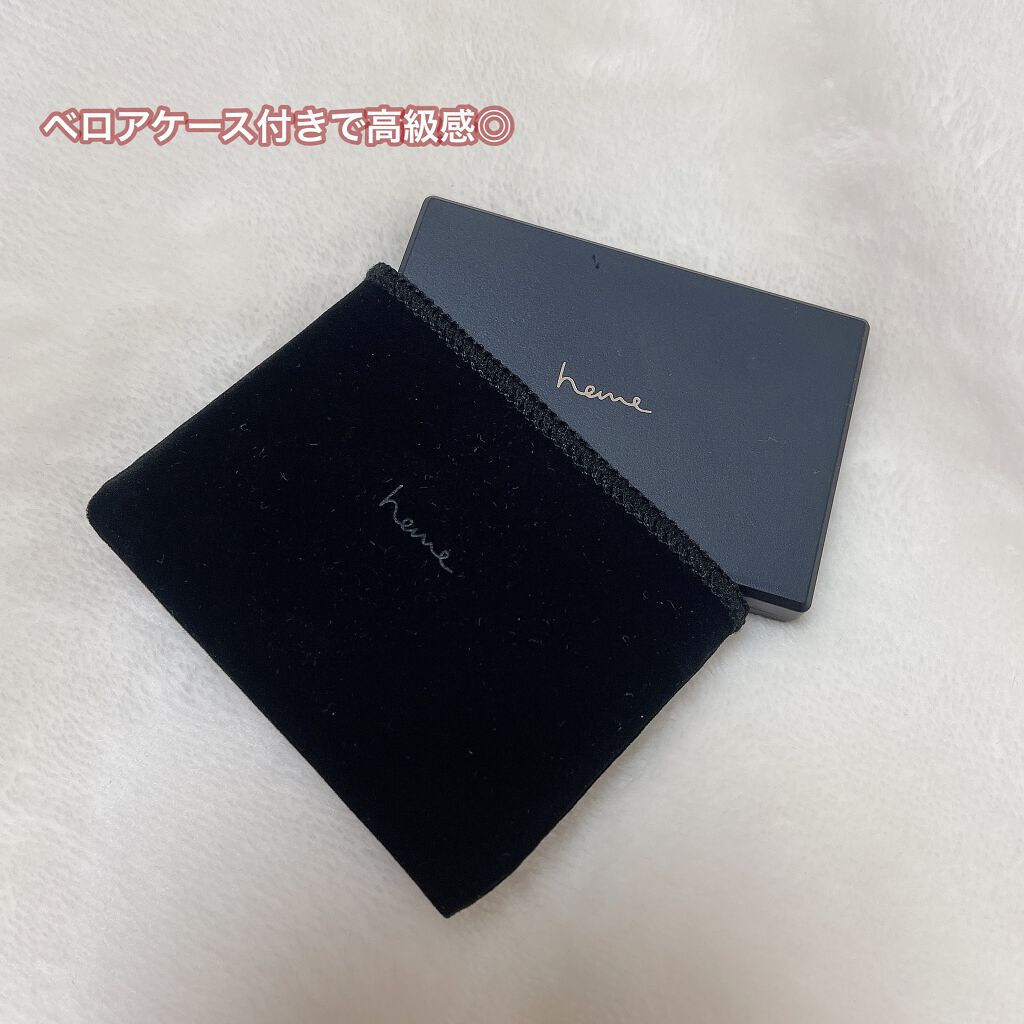 ピュア チーク カラー/heme/パウダーチークを使ったクチコミ(2枚目)