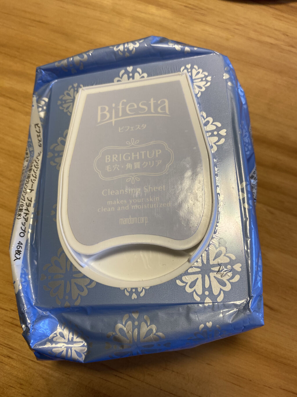 ミセラークレンジングシート ブライトアップ/ビフェスタ/クレンジングシートを使ったクチコミ（3枚目）