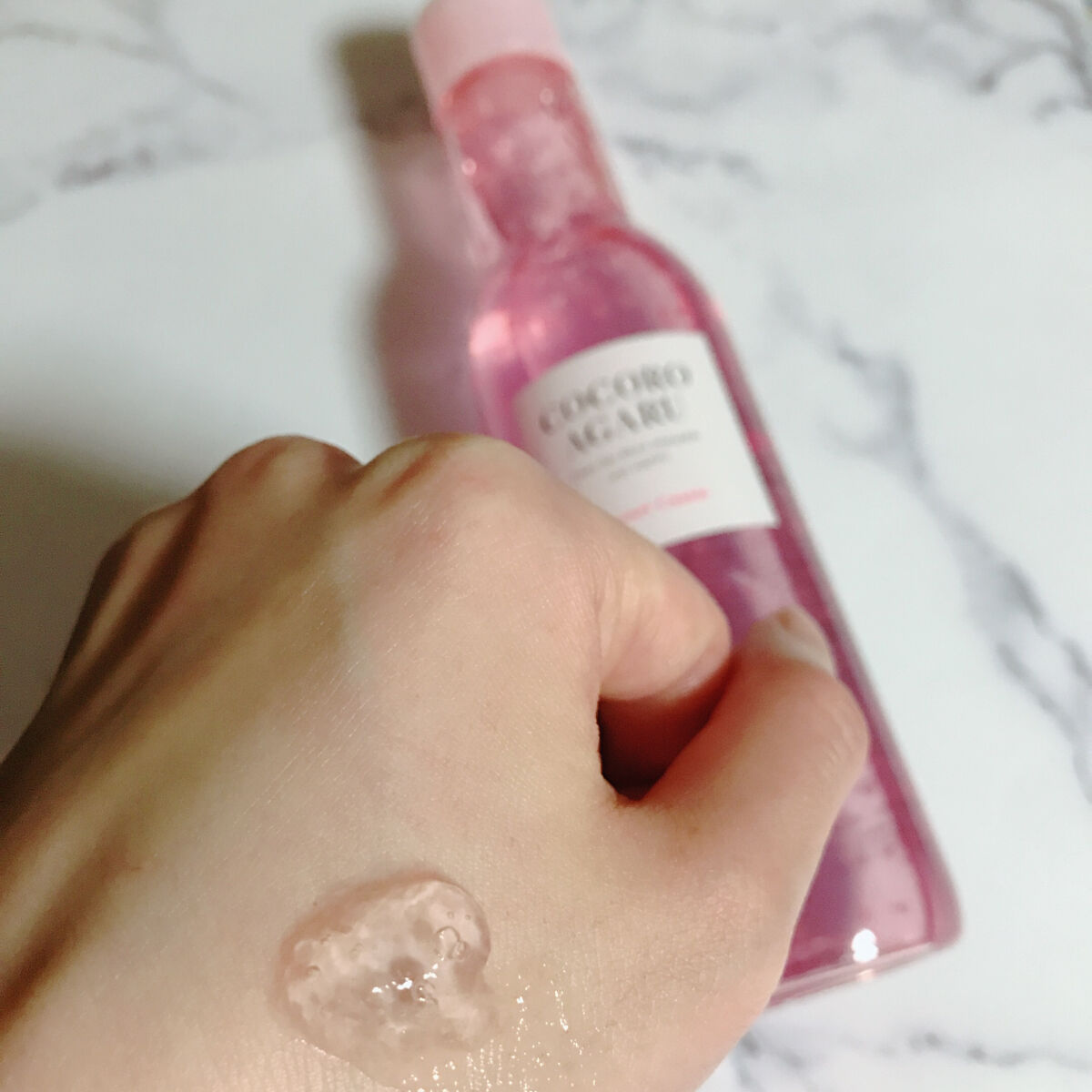 クレンジングジュレ カシスミックス/cocoroagaru/クレンジングジェルを使ったクチコミ（2枚目）