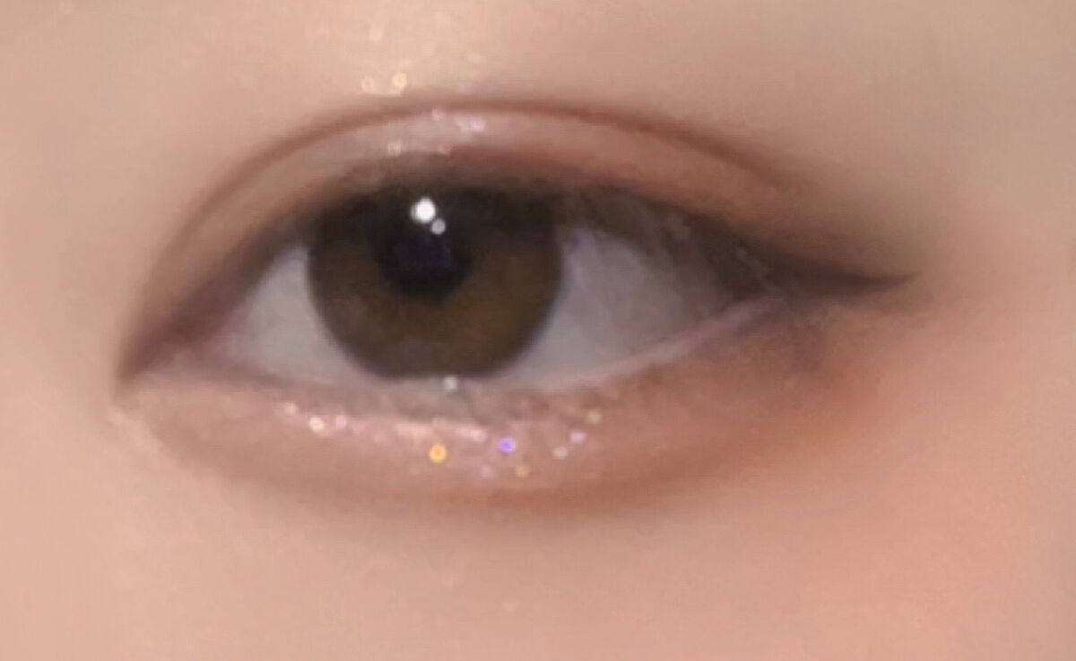 ウォンジョンヨ　ダイヤモンドライナー/Wonjungyo/リキッドアイシャドウを使ったクチコミ（2枚目）