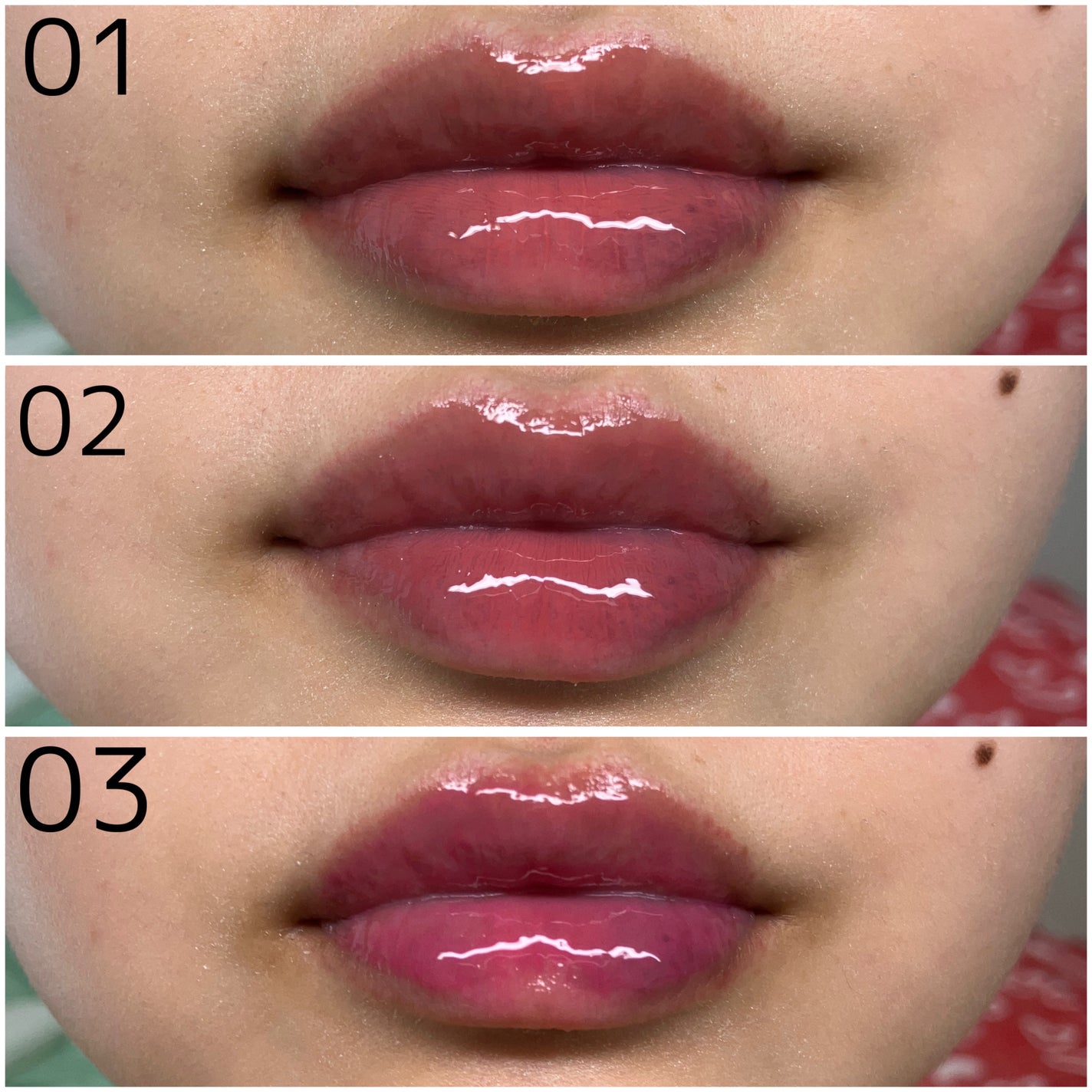 teo and the Verry Jellow/タオアンダー/リップグロスを使ったクチコミ(3枚目)