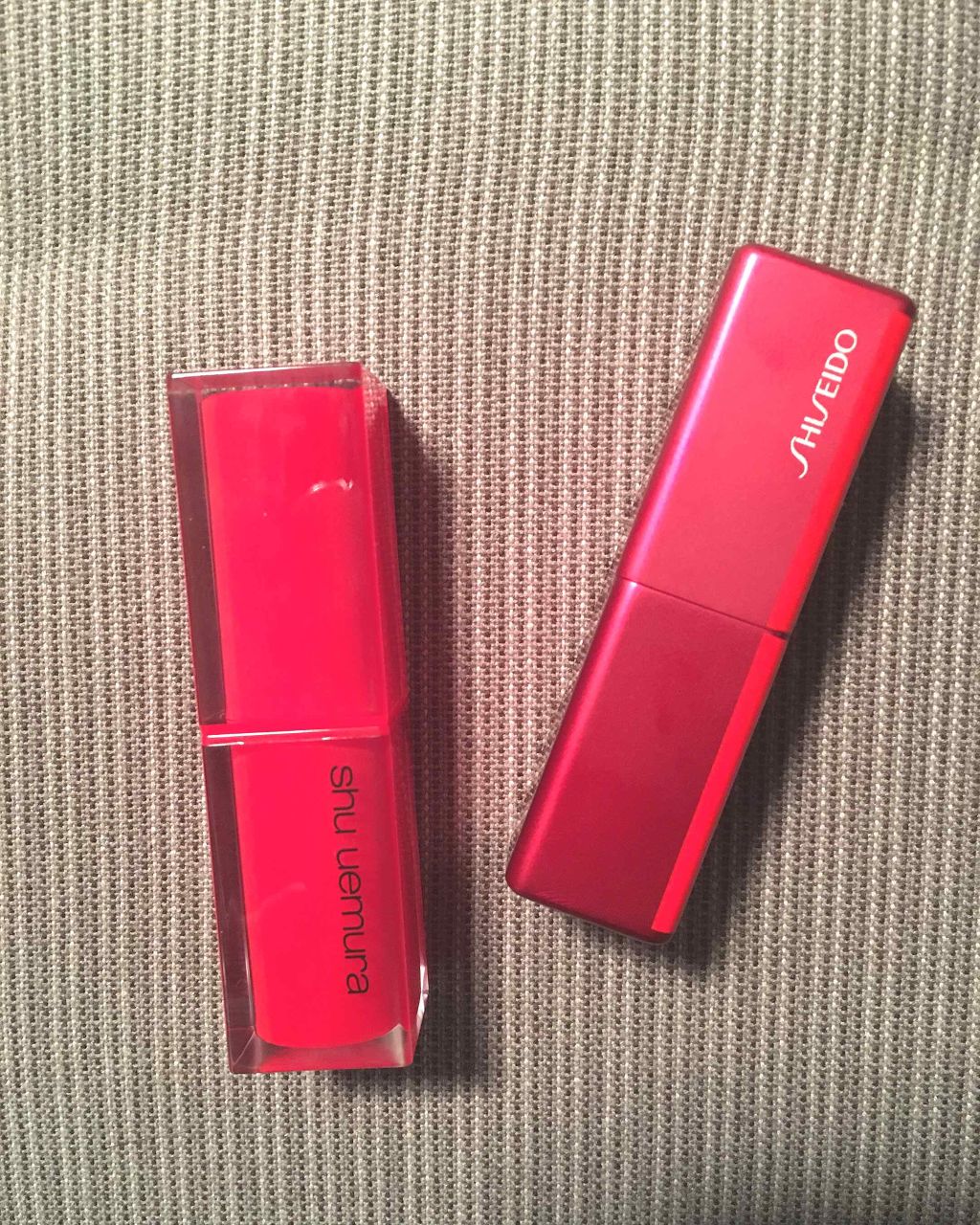 ルージュ アンリミテッド マット/shu uemura/口紅を使ったクチコミ（1枚目）