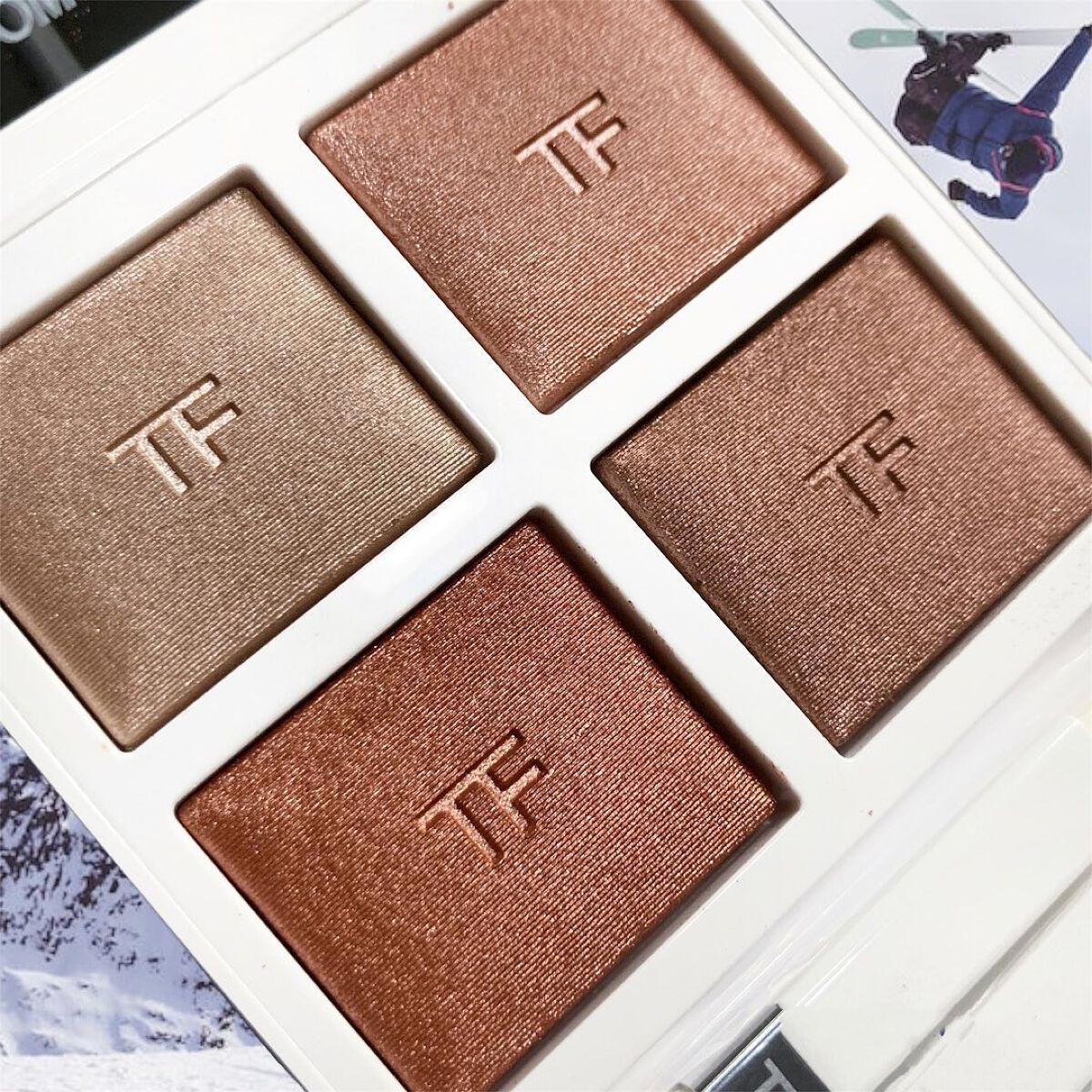 ソレイユ アイ カラー クォード/TOM FORD BEAUTY/アイシャドウパレットを使ったクチコミ(3枚目)