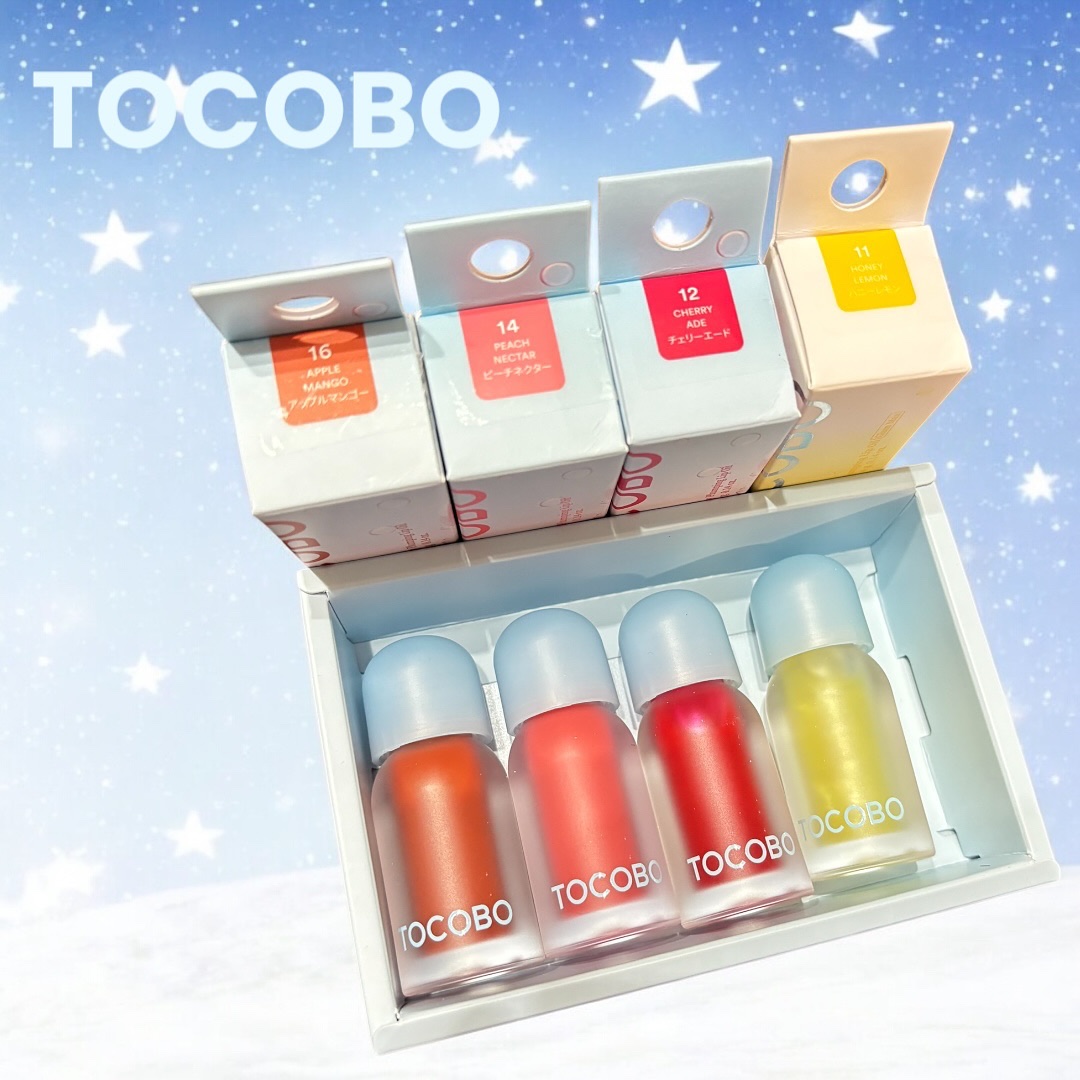 ジューシーベリープランピングリップオイル/TOCOBO/リップグロスを使ったクチコミ（1枚目）