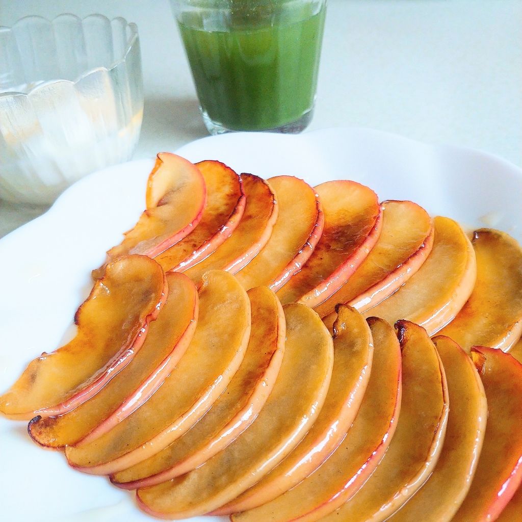 ヨナ on LIPS 「便秘でお悩みの方に試して欲しい🙆【リンゴ🍎とヨーグルト】休日の..」(1枚目)