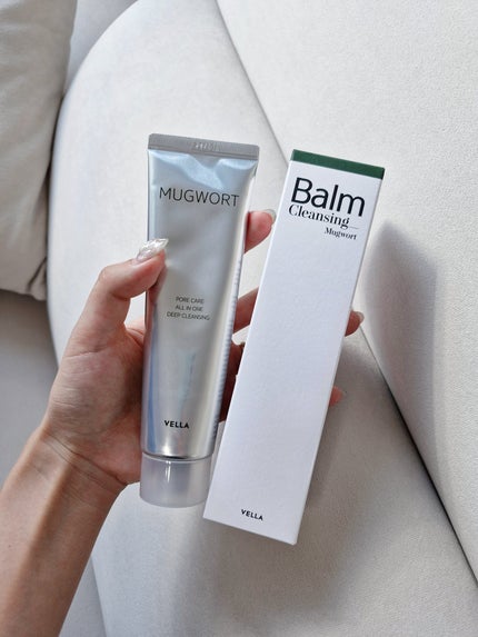 MUGWORT PORE CARE ALL IN ONE DEEP CLEANSING/VELLA/クレンジングバームを使ったクチコミ(1枚目)
