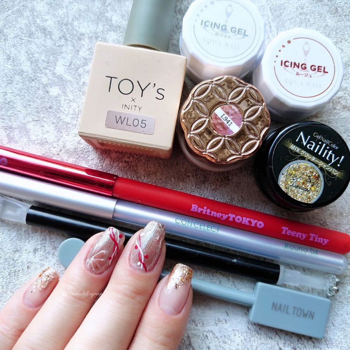 ネイリティ! ネイル ジェルネイルカラー/Naility!/ジェルネイルを使ったクチコミ（3枚目）