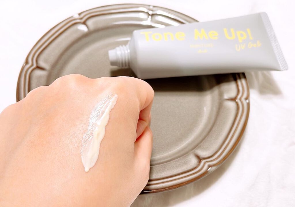 ミミチュール トーンミーアップ UVジェル/クラブ/日焼け止めジェルを使ったクチコミ(2枚目)