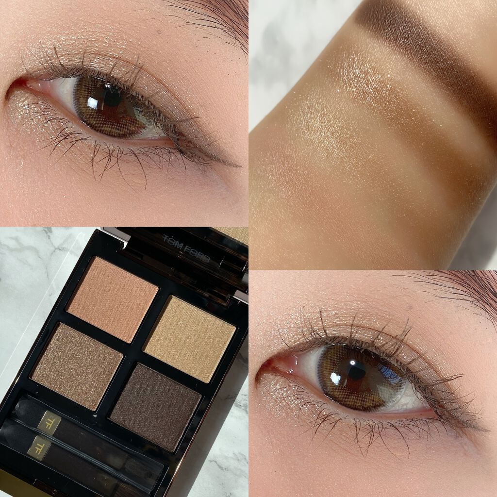 アイ カラー クォード C /TOM FORD BEAUTY/アイシャドウパレットを使ったクチコミ(5枚目)