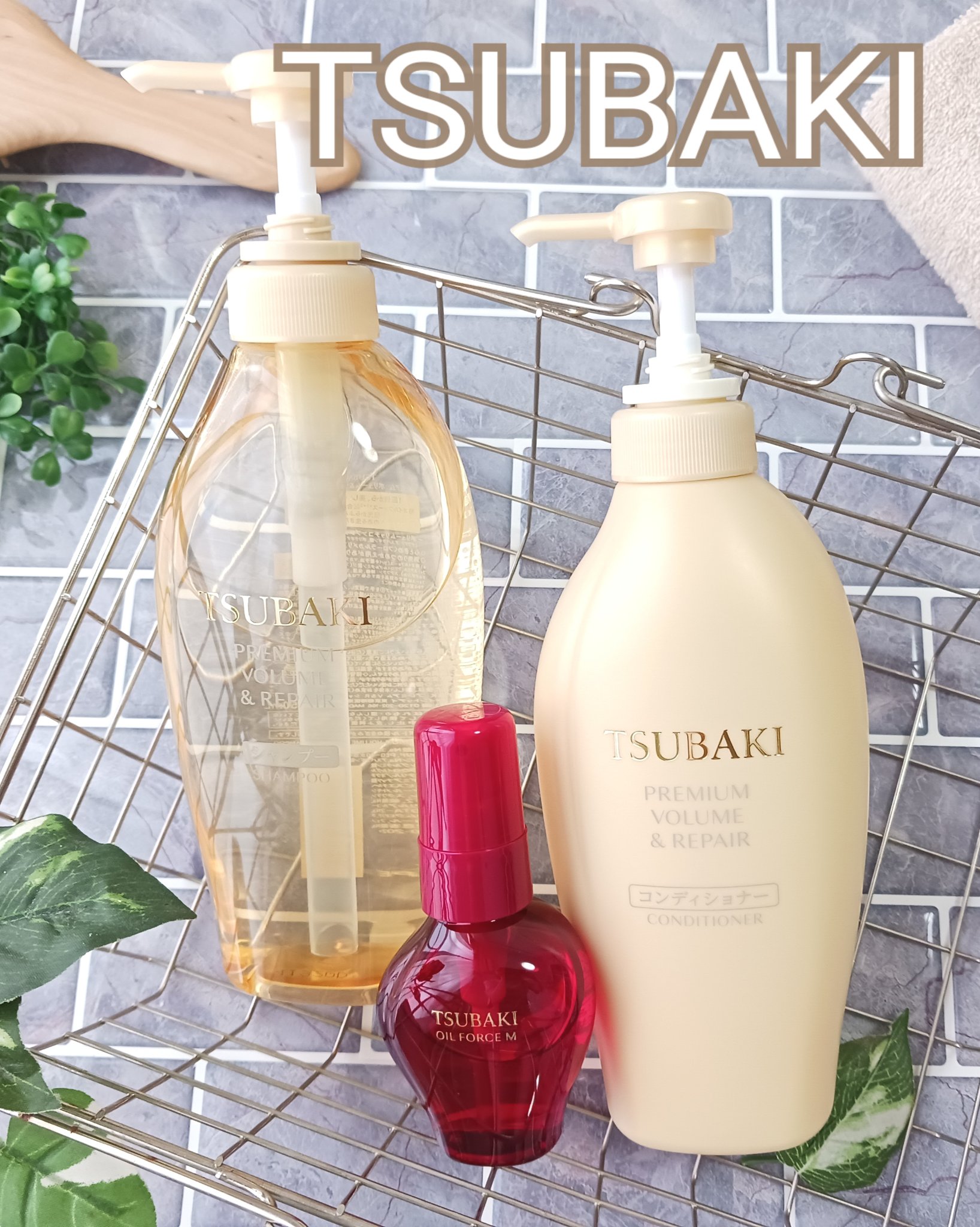 TSUBAKI プレミアム ボリューム＆リペア シャンプー/コンディショナー シャンプー（450mL）/TSUBAKI/市販シャンプーを使ったクチコミ（1枚目）