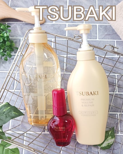 TSUBAKI プレミアム ボリューム&リペア シャンプー/コンディショナー/TSUBAKI/市販シャンプーを使ったクチコミ(1枚目)